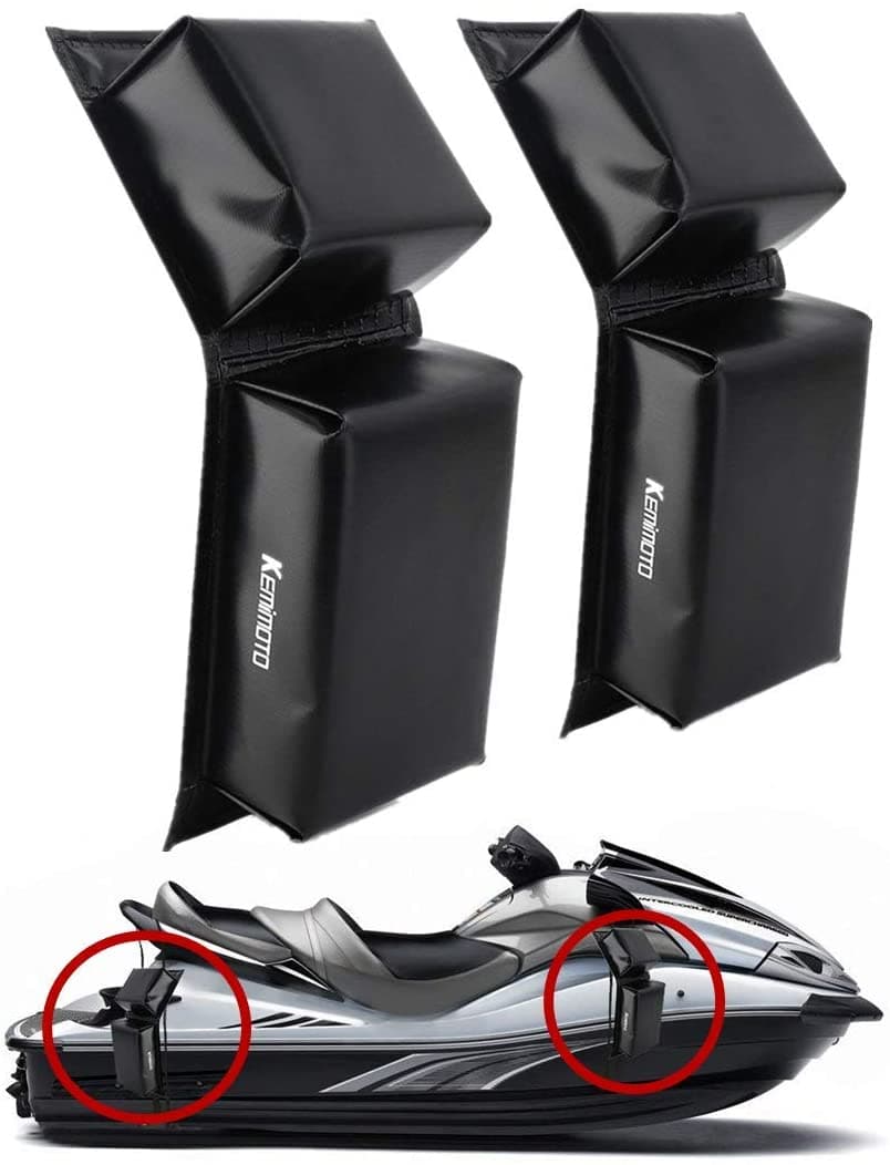 Photo of PWC Boat Fender Docking Protection Kit for Seadoo Jet Ski Waverunner 13.5"x5"x2.56" by Kemimoto - Premium for UTVs / Side by Sides
