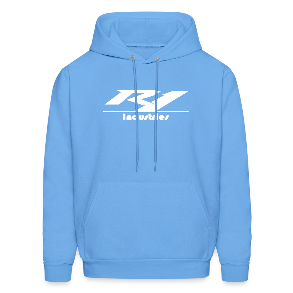 Unisex Fleece Zip Hoodie - carolina blue