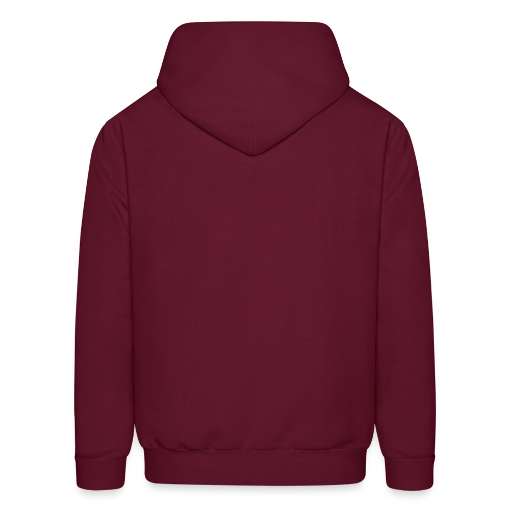 Unisex Fleece Zip Hoodie - burgundy