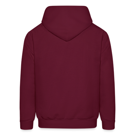 Unisex Fleece Zip Hoodie - burgundy