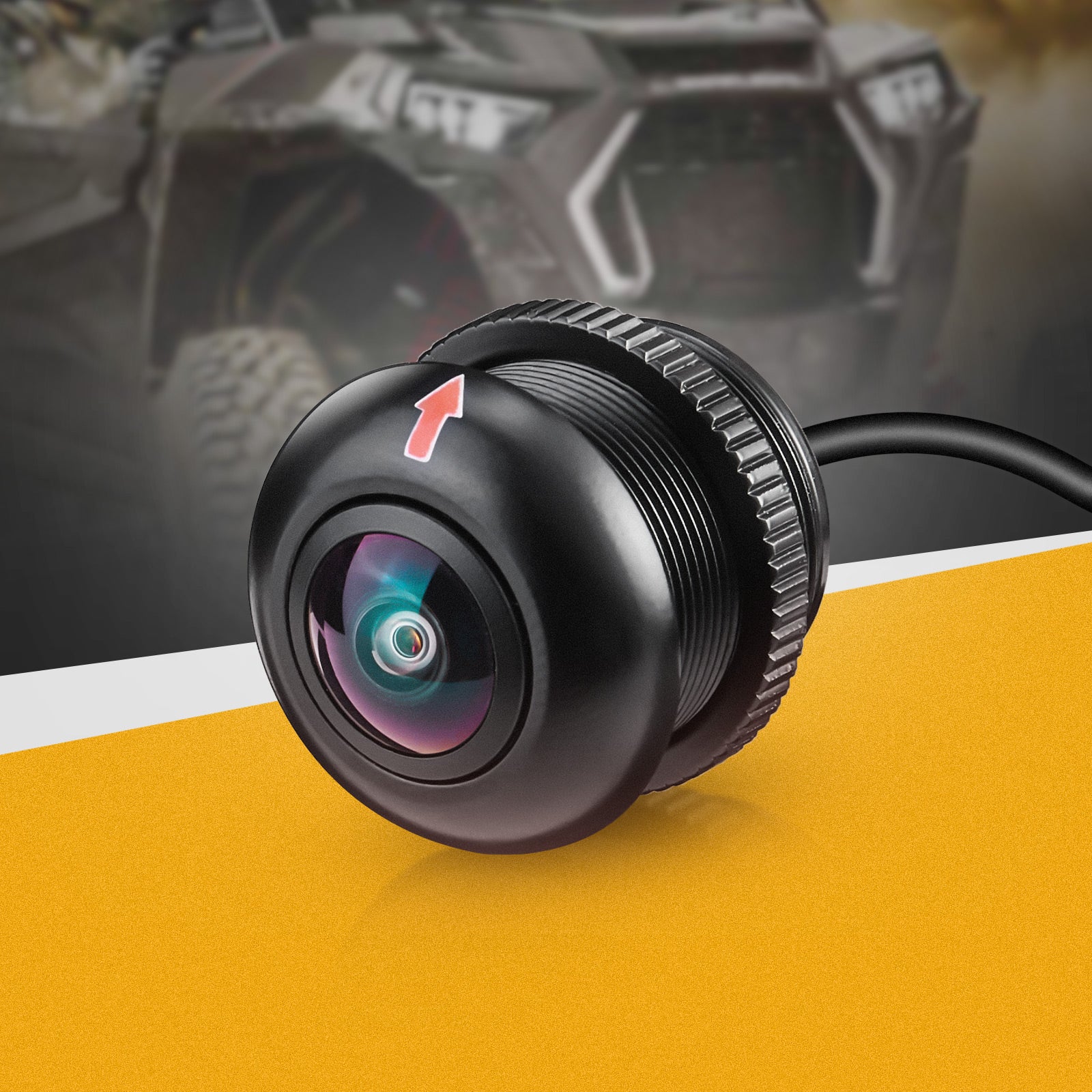 Photo of Lower Half Door and Front Camera for Polaris RZR by Kemimoto - Premium for UTVs / Side by Sides