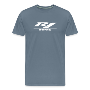 Men's Premium T-Shirt - steel blue