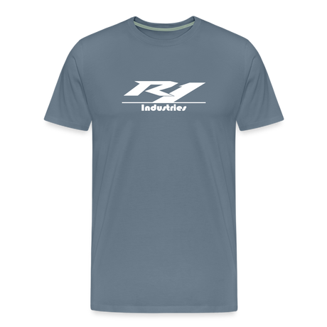 Men's Premium T-Shirt - steel blue