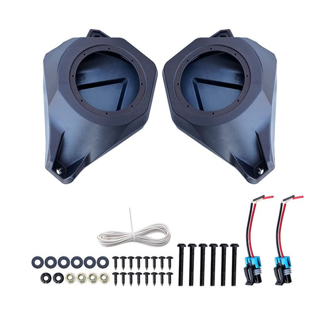 Photo of Rear Roof Speakers Pods for Polaris General 1000 6.5-inch speakers by Kemimoto - Premium for UTVs / Side by Sides