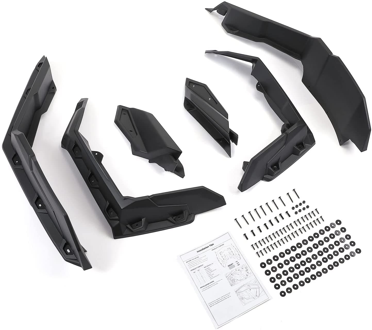 Photo of Fender flares & Side mirrors & Door bags for Can-am Maverick X3 / X3 MAX by Kemimoto - Premium for UTVs / Side by Sides