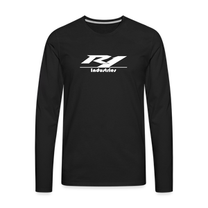 Men's Premium Long Sleeve T-Shirt - black