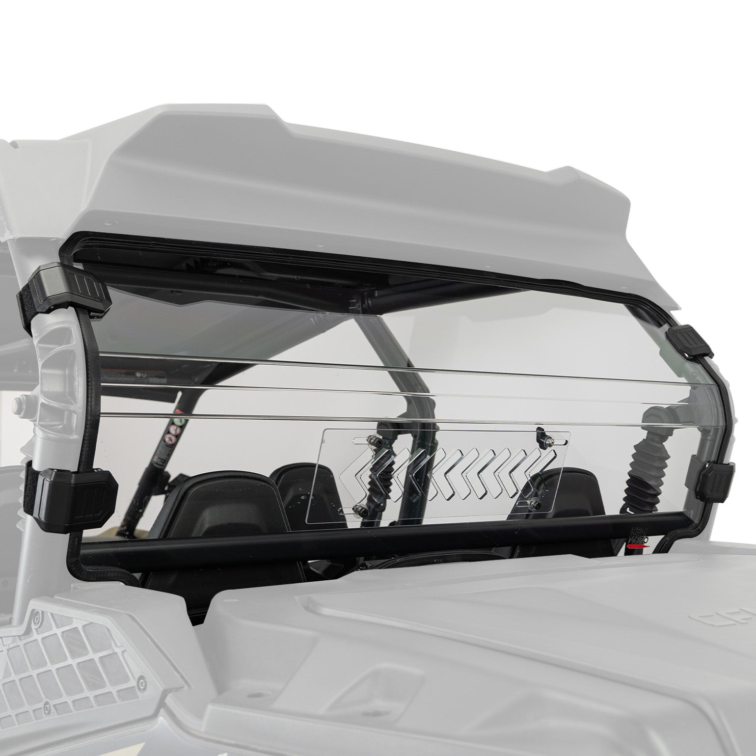 Photo of Rear Windshield w/Sliding Window for 2023+ CFMOTO ZForce 950 Sport | 800Trail by Kemimoto - Premium for UTVs / Side by Sides