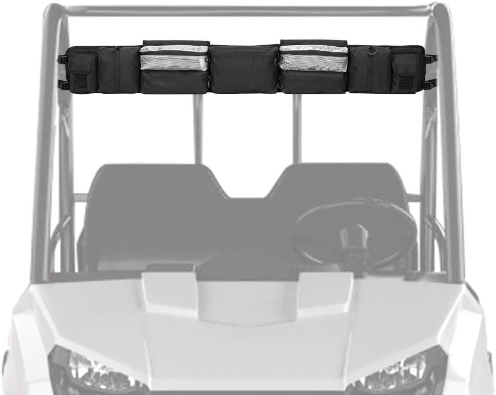 Photo of UTV Universal Roll Cage Organizer Storage Bag by Kemimoto - Premium for UTVs / Side by Sides