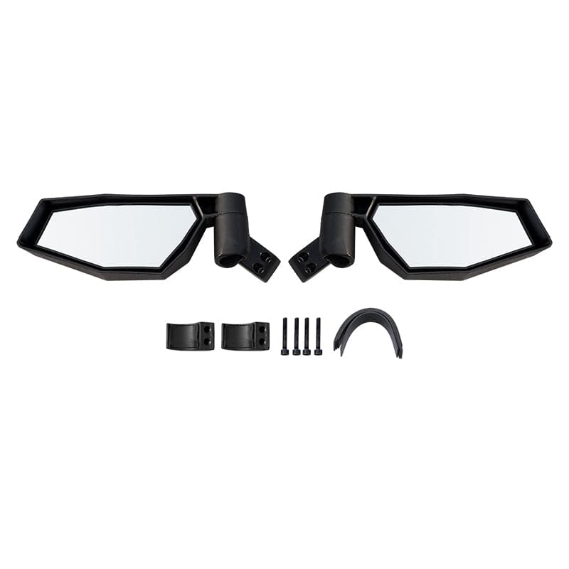 Photo of Side Mirrors Kit for Polaris RZR XP 1000/4 2024-2025 by Kemimoto - Premium for UTVs / Side by Sides