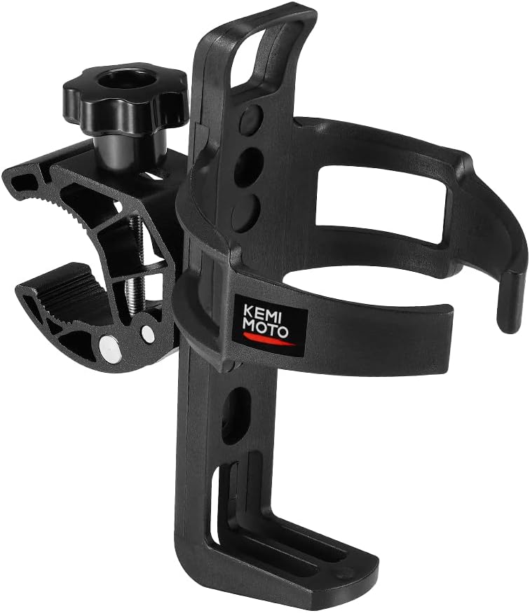 Photo of Universal Cup Holder by Kemimoto - Premium for UTVs / Side by Sides