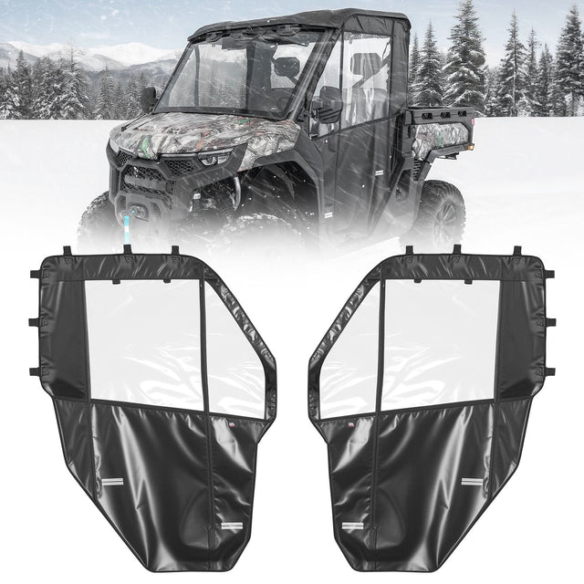 Photo of UTV Soft Full Doors Cab Enclosure for CFMOTO UFORCE U10 Pro by Kemimoto - Premium for UTVs / Side by Sides