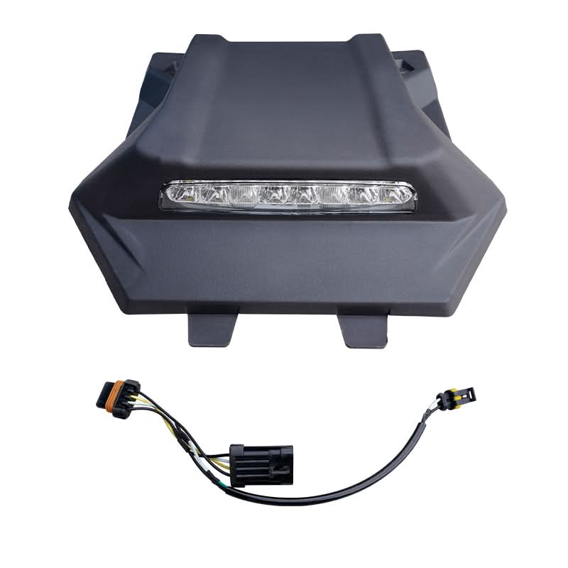 Photo of Kemimoto Hood Scoop with LED Spotlight for Polaris RZR PRO XP/ XP4 by Kemimoto - Premium for UTVs / Side by Sides