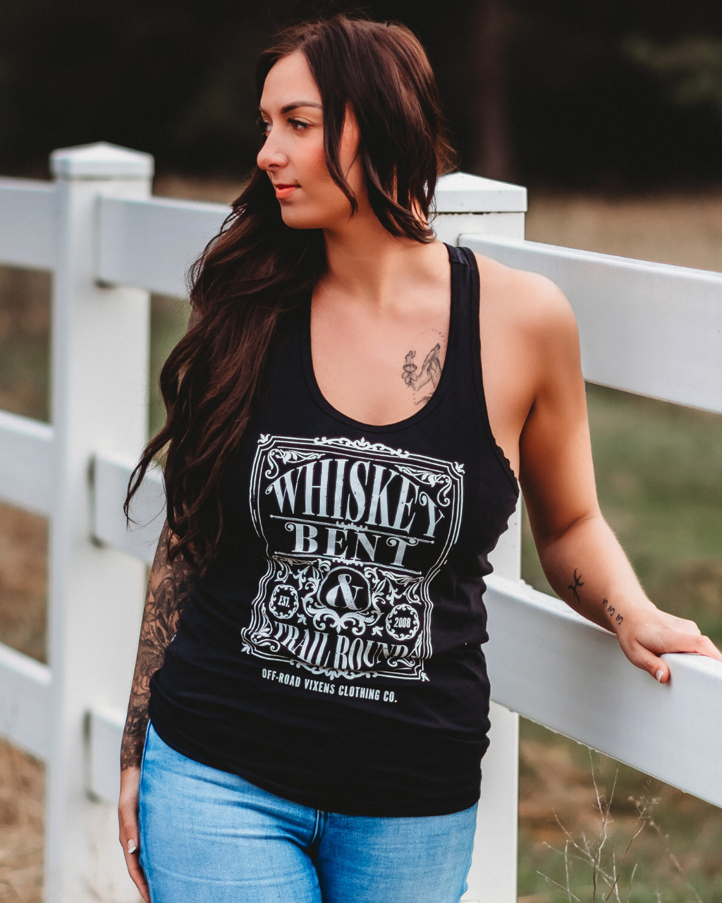 Photo of Whiskey Bent Tank by OFF-ROAD VIXENS CLOTHING CO. - Premium Apparel & Accessories for UTVs / Side by Sides