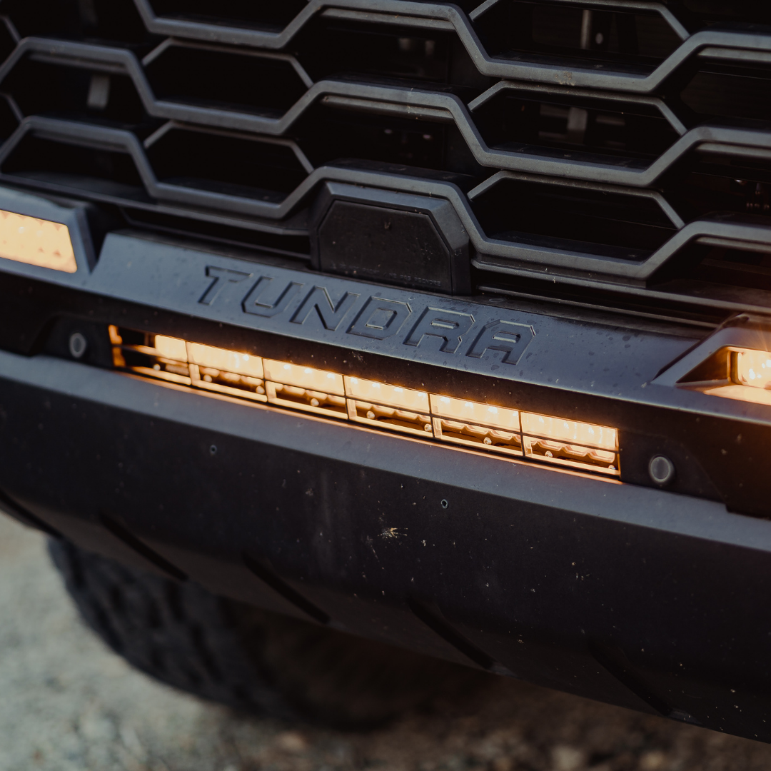 Photo of Toyota Tundra (2022+) - 20" Bumper Light Bar - Clear Lens by Heretic Studio Dealer Portal - Premium Light Bar for UTVs / Side by Sides