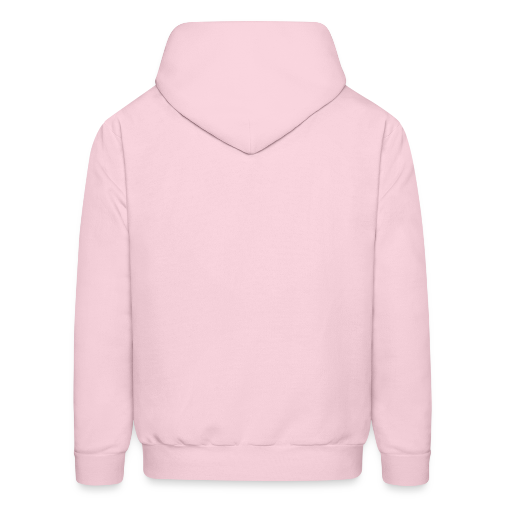 Unisex Fleece Zip Hoodie - pale pink