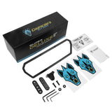 Super DELUXE 11” Offroad UTV Center Rearview Mirror - Wide Field of Vision + Adjustable Dual Mounting (2024)