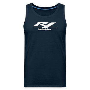 Men’s Premium Tank Top - deep navy