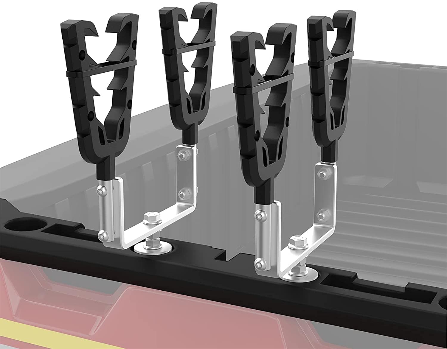Photo of UTV Gun Mount, Tool Rack Fit Polaris Ranger & General by Kemimoto - Premium for UTVs / Side by Sides