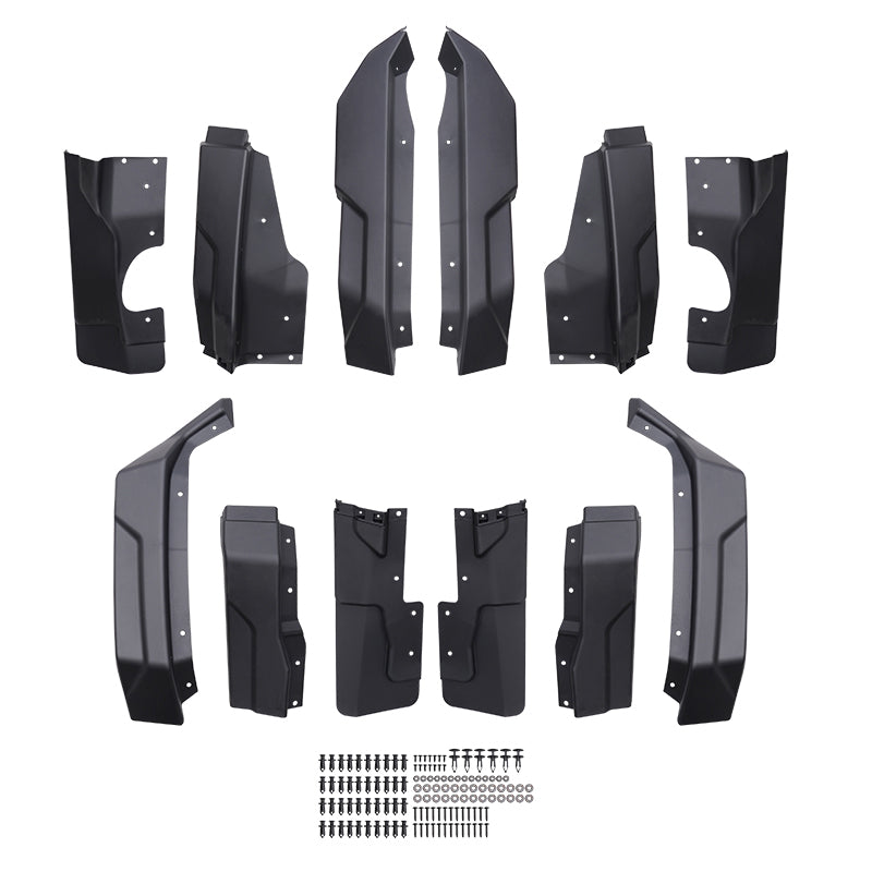 Photo of Front and Rear Fender Flares for Polaris Xpedition XP XP5/ ADV ADV5 2024+ by Kemimoto - Premium for UTVs / Side by Sides