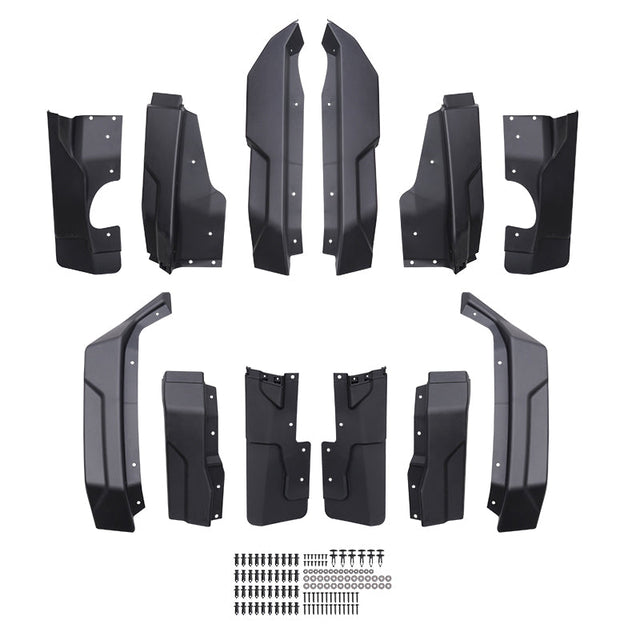 Photo of Front and Rear Fender Flares for Polaris Xpedition XP XP5/ ADV ADV5 2024+ by Kemimoto - Premium for UTVs / Side by Sides