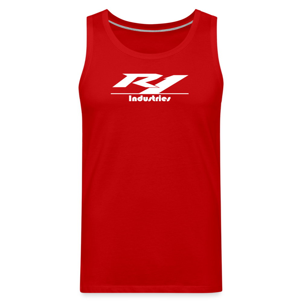 Men’s Premium Tank Top - red