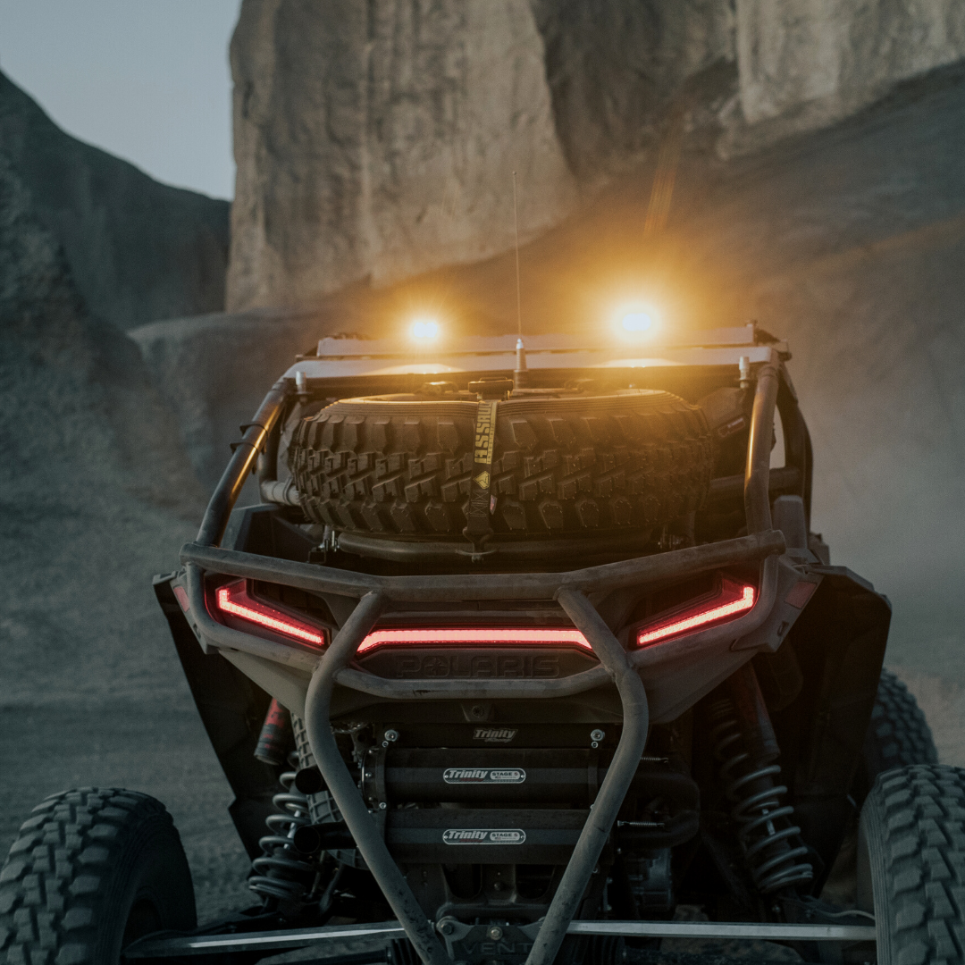 Photo of BA-2 Amber LED Pod Light by Heretic Studio Dealer Portal - Premium Light Bar for UTVs / Side by Sides