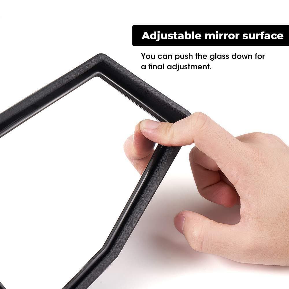 Photo of UTV Side View Mirrors for 1.75- 2" Roll Bar Fit Polaris Ranger by Kemimoto - Premium for UTVs / Side by Sides