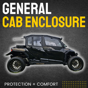 Polaris General 4-Seater Full Cab Enclosure (2017+)