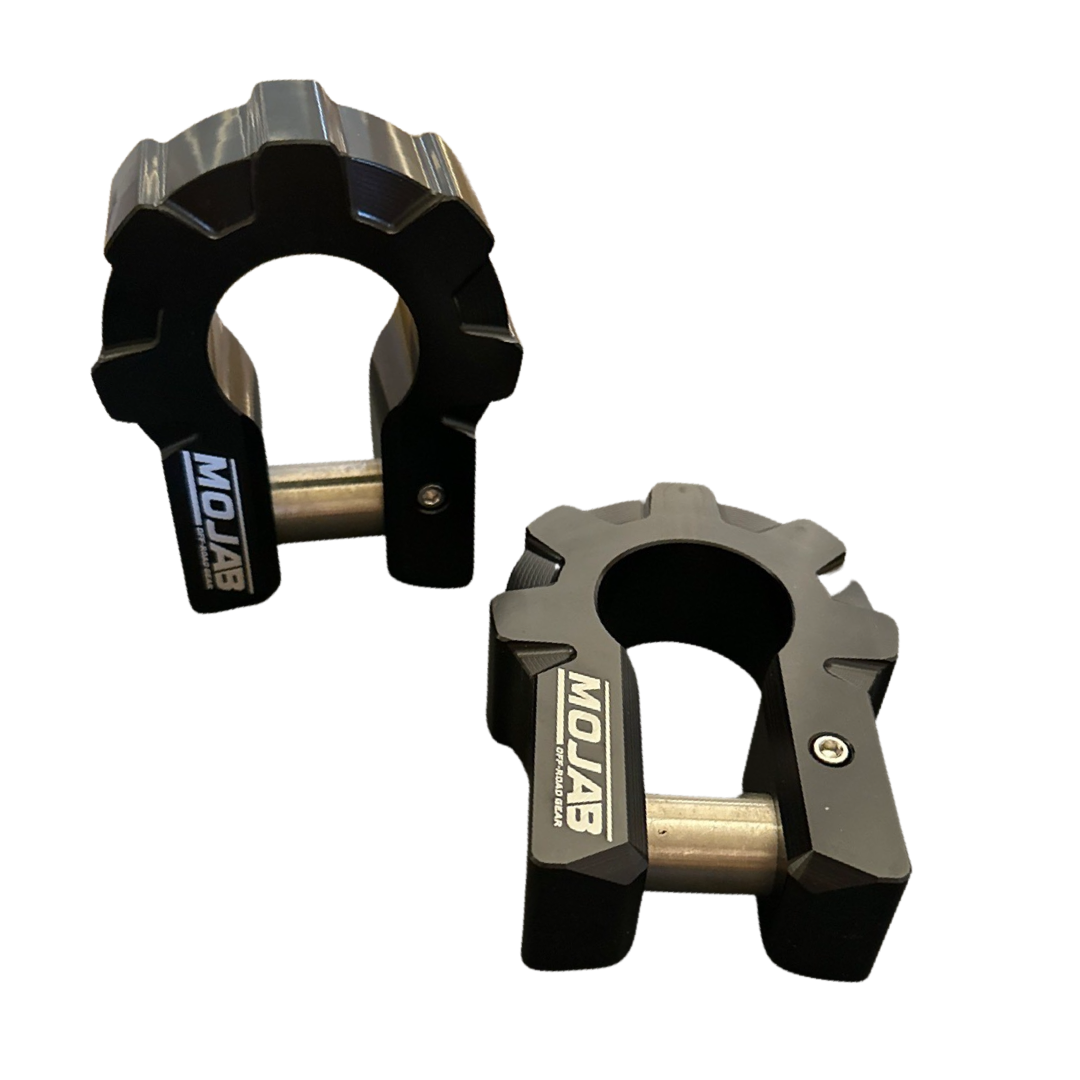 3/4'' Extreme duty Aluminium Shackle set (9T).