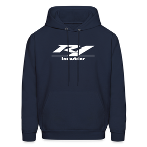 Unisex Fleece Zip Hoodie - navy