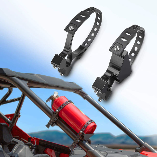 Photo of UTV Fire Extinguisher Holder Fit Polaris RZR, Can Am X3, Kawasaki Teryx by Kemimoto - Premium for UTVs / Side by Sides