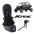 Photo of Kawasaki KRX 4 Front Bump Seat (2023-2025) by UTV Mountain Accessories - Premium Bump Seats for UTVs / Side by Sides
