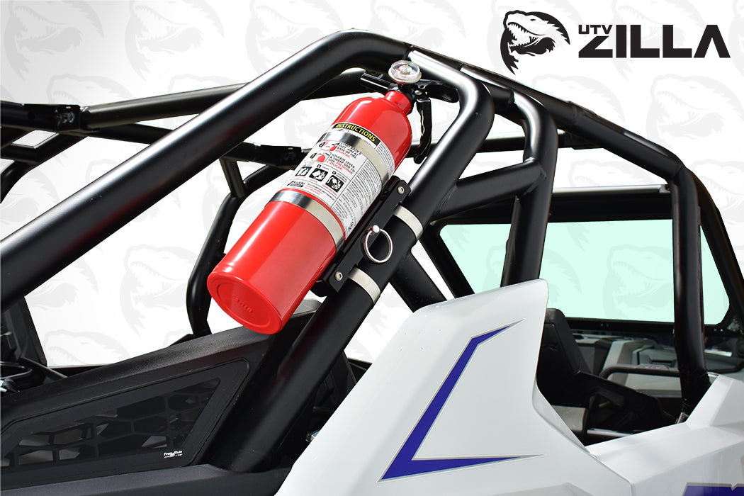 Photo of Fire Extinguisher Mount Aluminum by UTVZILLA - Premium for UTVs / Side by Sides