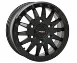 Photo of SYSTEM 3 SB8 WHEEL 15X7 6+1 (+68MM) 6/5.5 MATTE BLACK by SYSTEM 3 - Premium Wheels for UTVs / Side by Sides