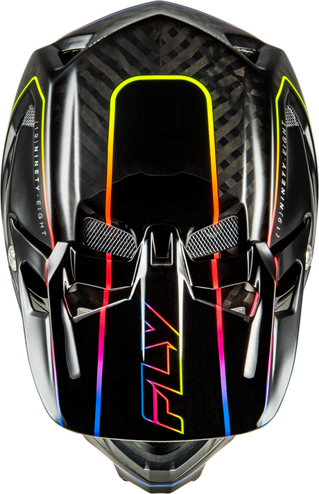 Photo of WERX-R FLOW CARBON HELMET BLACK CARBON/BLACK/MULTI SM by FLY RACING - Premium Helmets for UTVs / Side by Sides