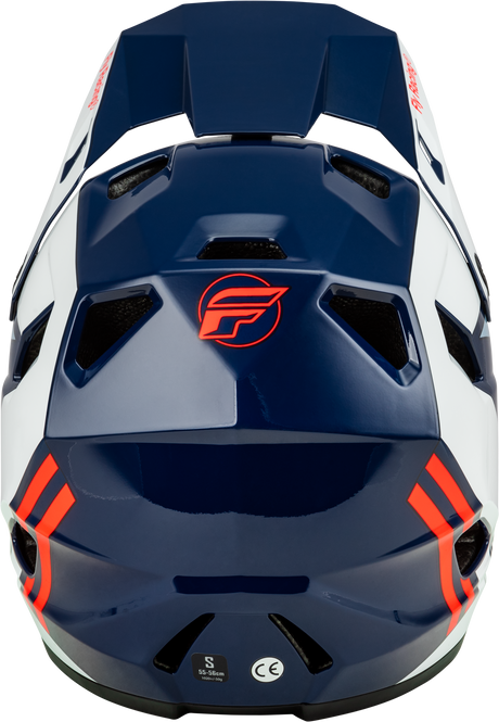 Photo of RAYCE BICYCLE HELMET RED/WHITE/BLUE XS by FLY RACING - Premium Helmets for UTVs / Side by Sides