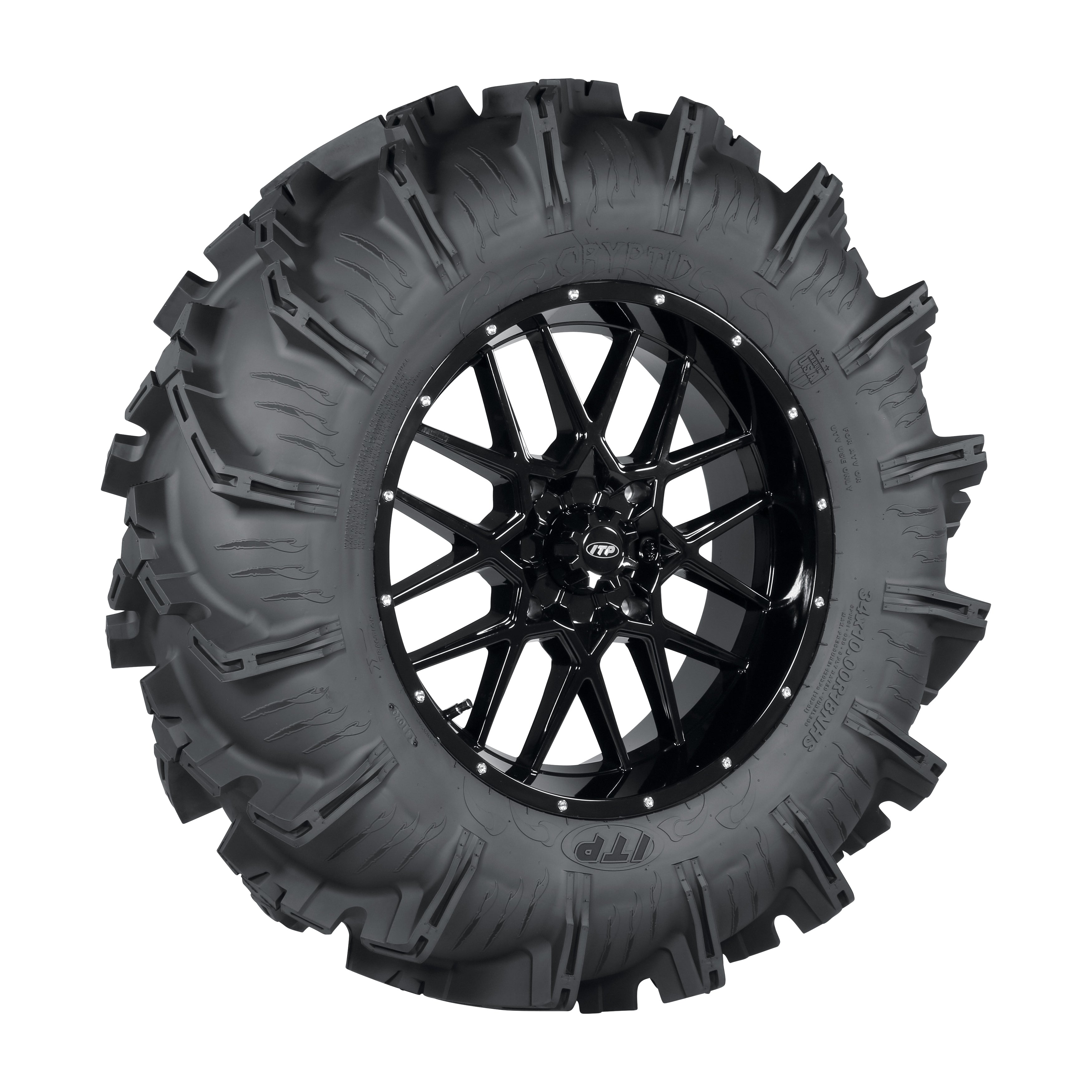 Photo of TIRE CRYPTID F/R 34X10R18 LR1330LBS RADIAL by ITP - Premium Tires for UTVs / Side by Sides