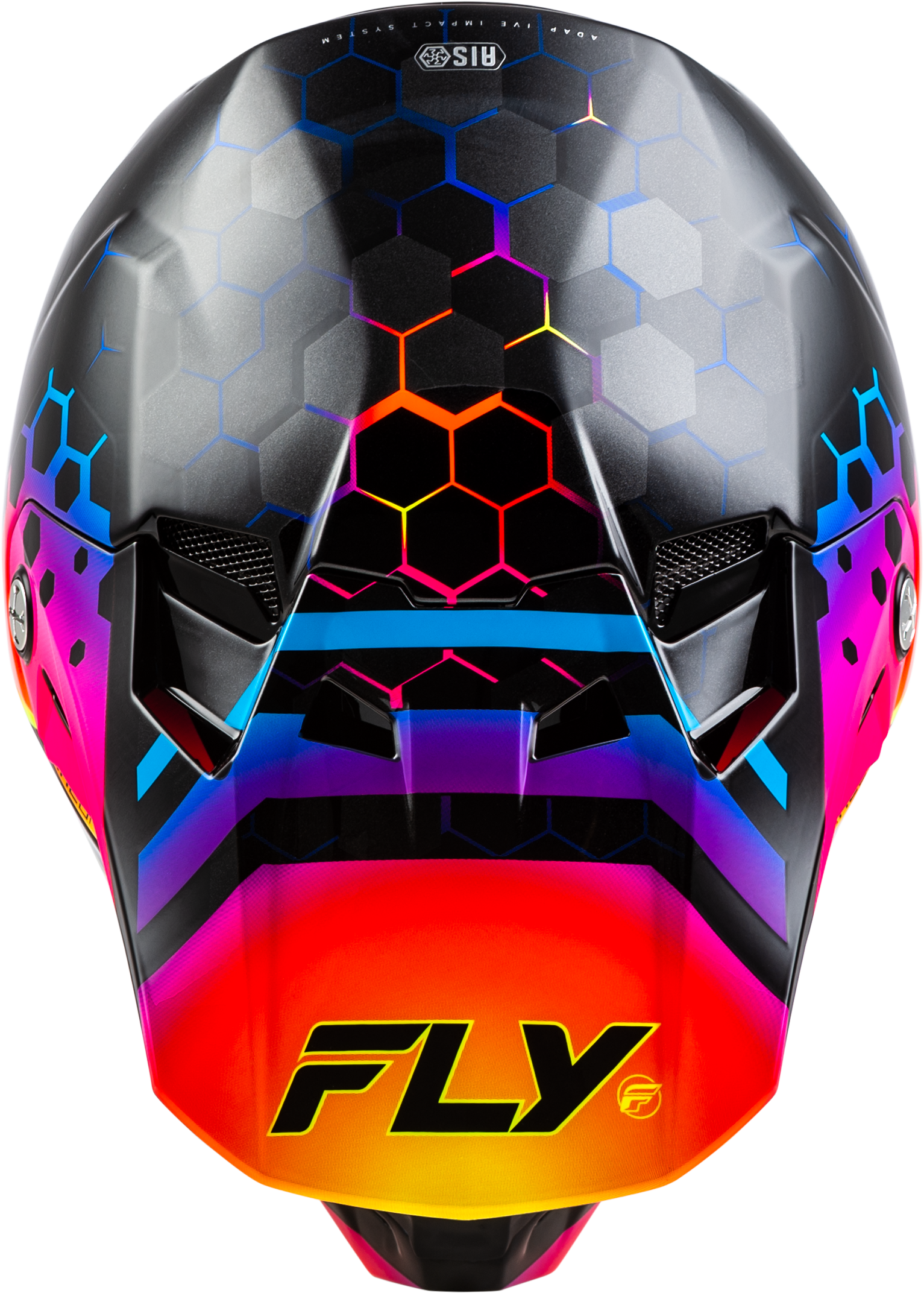 Photo of FORMULA CC TEKTONIC HELMET BLACK/SUNSET 2X by FLY RACING - Premium Helmets for UTVs / Side by Sides