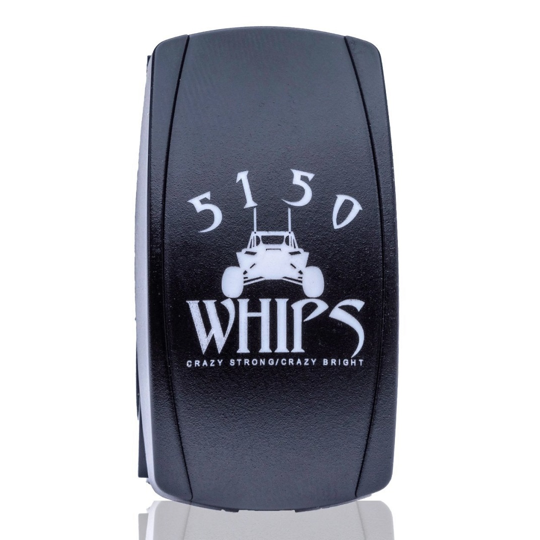 Waterproof Rocker Switch - Illuminated Logo + Weatherproof Design (2024)