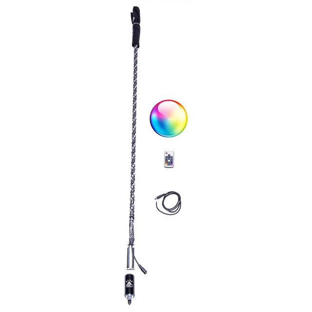 Photo of Remote LED Whip (WHIP ONLY) by 5150 Whips - Premium LED Light Whips & Rock Lights for UTVs / Side by Sides