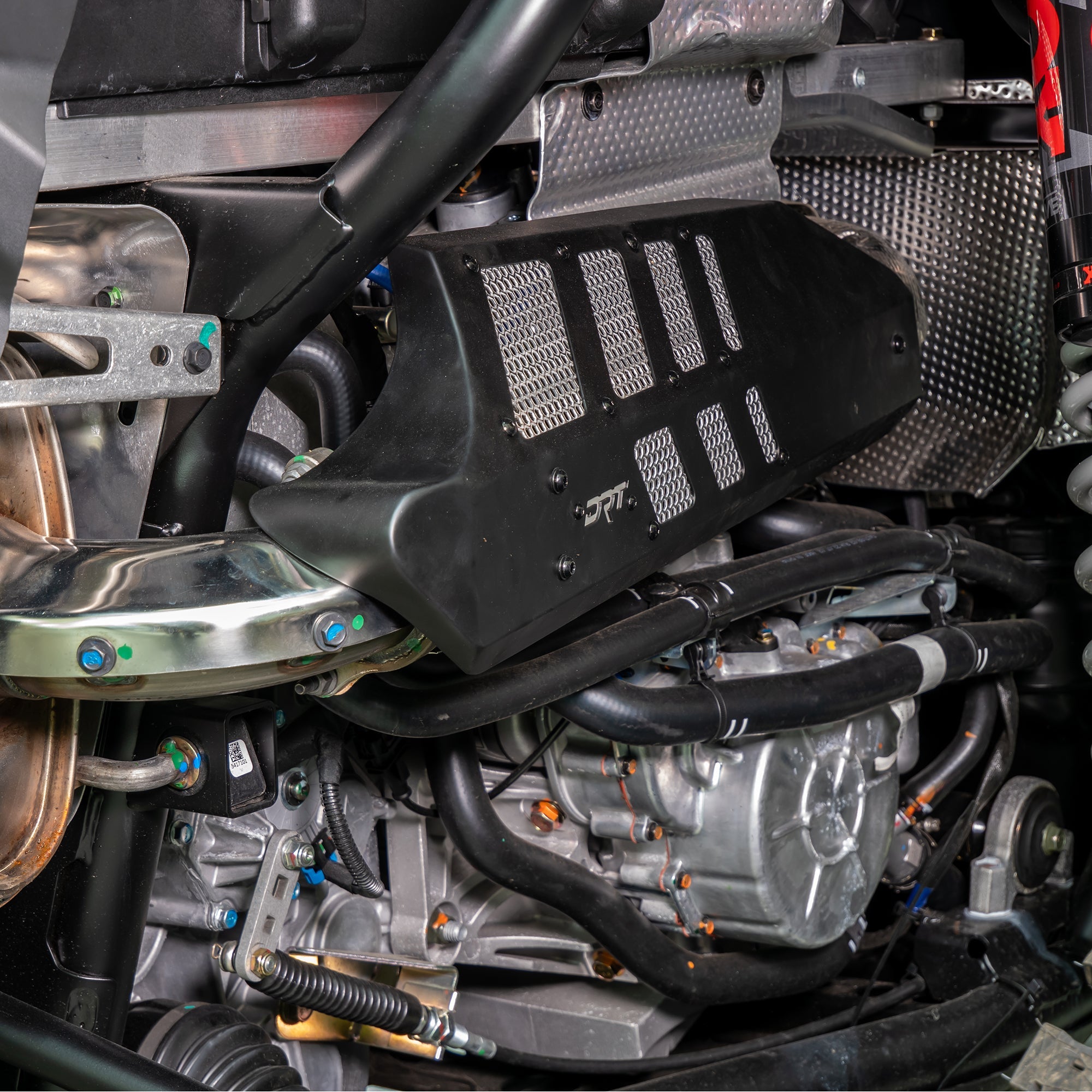 RZR Turbo R Headpipe Shield - Improved Heat Protection + Sleek Look (2022+)