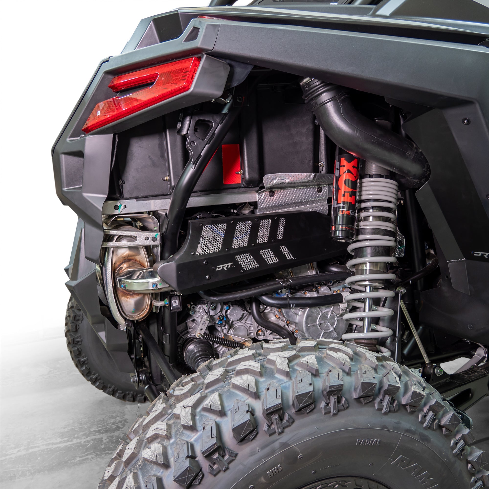 RZR Turbo R Headpipe Shield - Improved Heat Protection + Sleek Look (2022+)