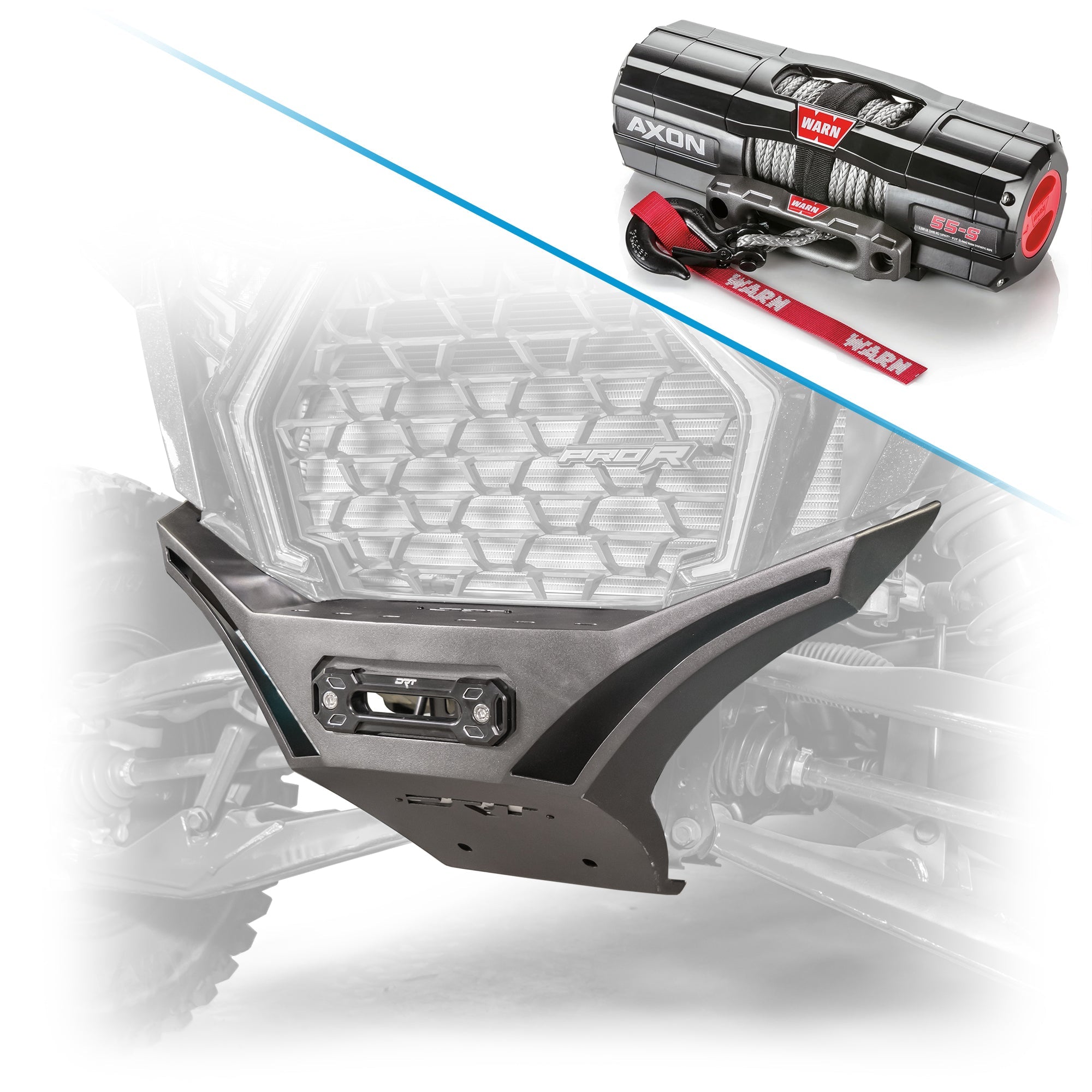 Photo of DRT Polaris RZR Pro R /Pro S/Turbo R 2022+ V2.0 Front Winch Bumper by DRT Motorsports - Premium for UTVs / Side by Sides