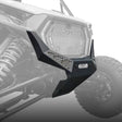 DRT front winch bumper installed on a 2026 Polaris RZR XP S, angled view