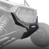 DRT front winch bumper installed on a 2026 Polaris RZR XP S, angled view