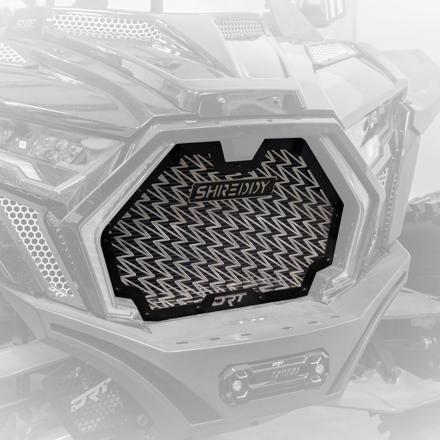 DRT x Shreddy Aluminum Front Grill for Polaris 2025+ RZR Pro XP/Pro S /Pro R by DRT Motorsports