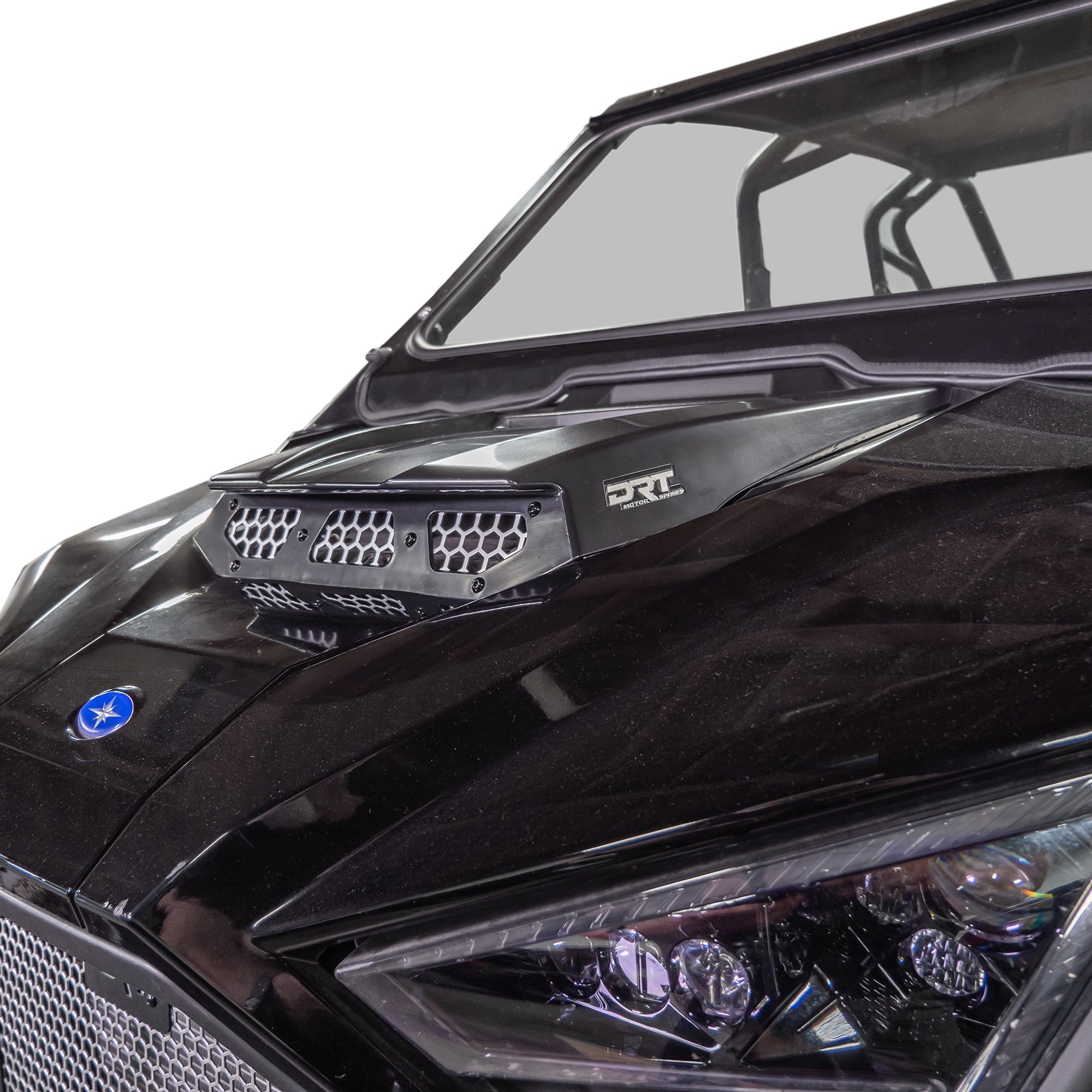 DRT Pro Series V2.0 Hood Scoop | Black | Polaris RZR Pro XP/Pro R 2020-2024