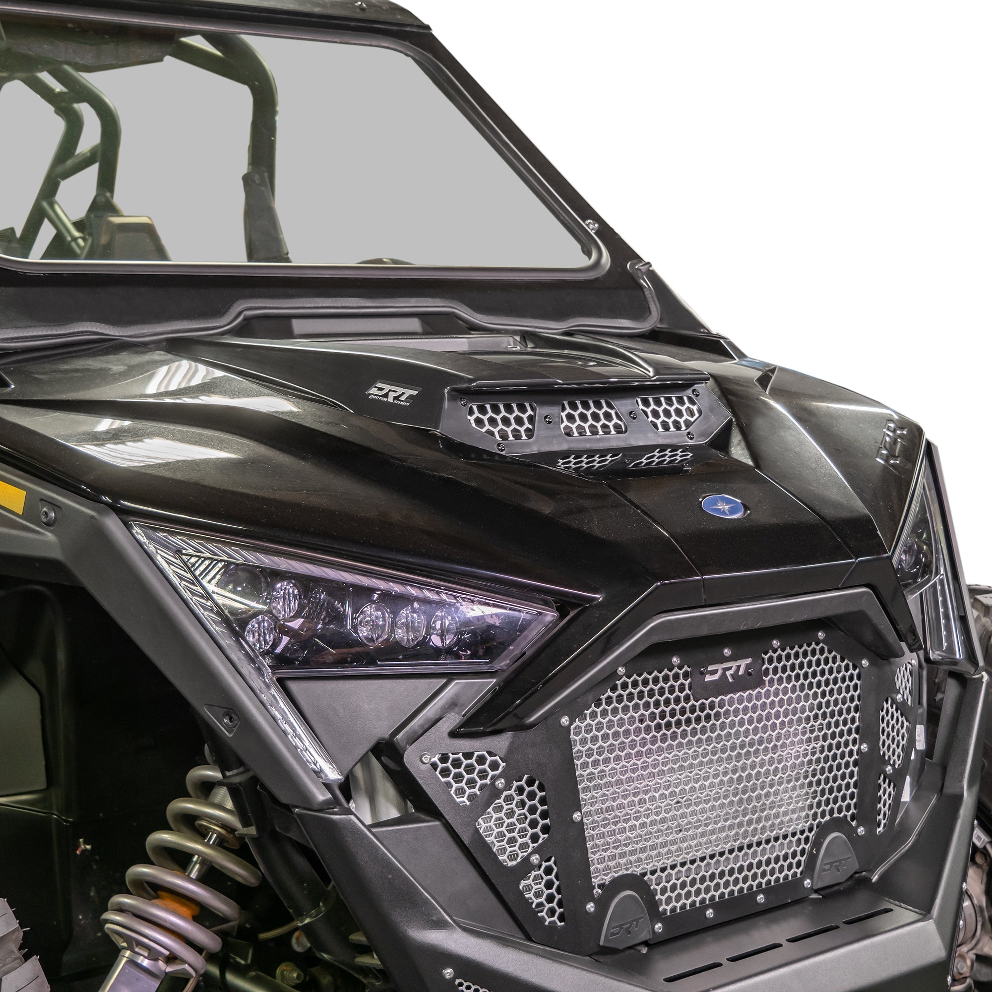 DRT Pro Series V2.0 Hood Scoop | Black | Polaris RZR Pro XP/Pro R 2020-2024