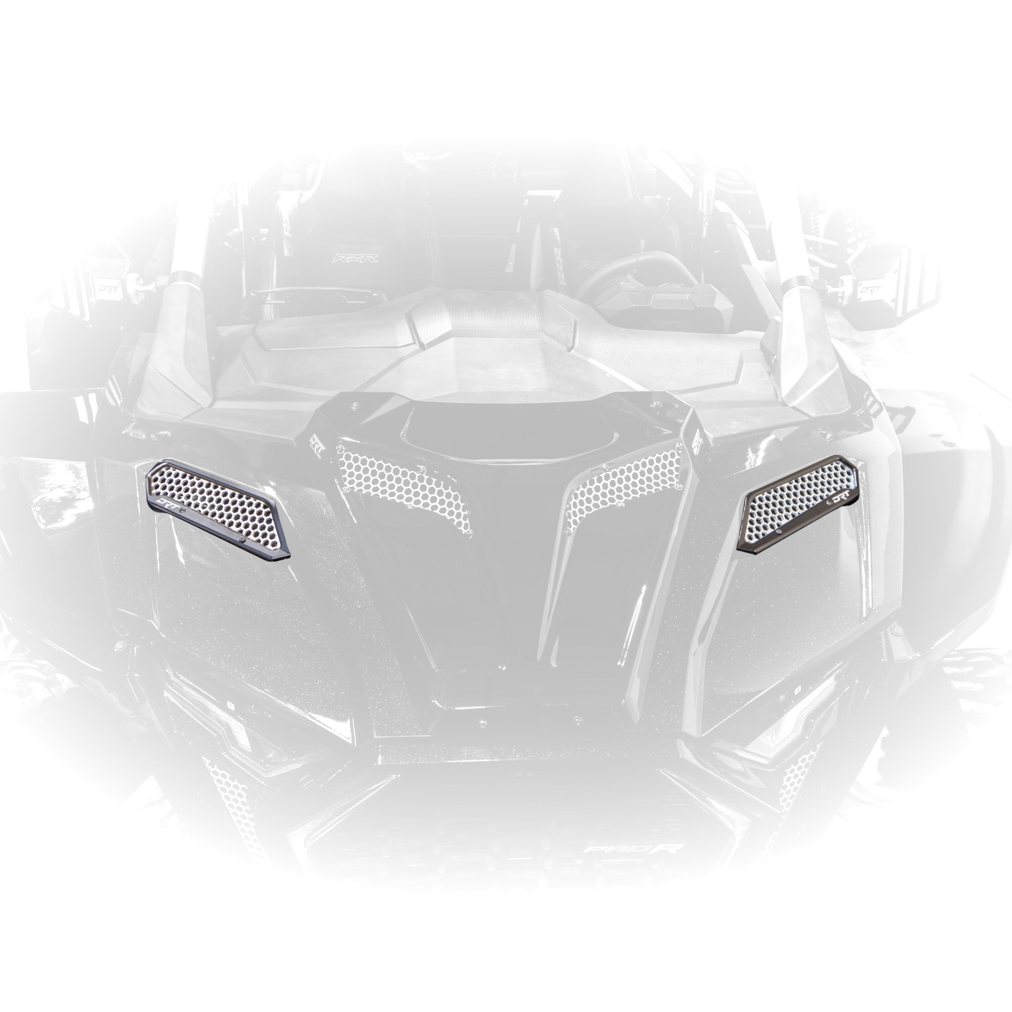 DRT Motorsports Billet Aluminum Front Fender Intake Mesh Kit - Debris Protection + Airflow Maintenance (2025+)