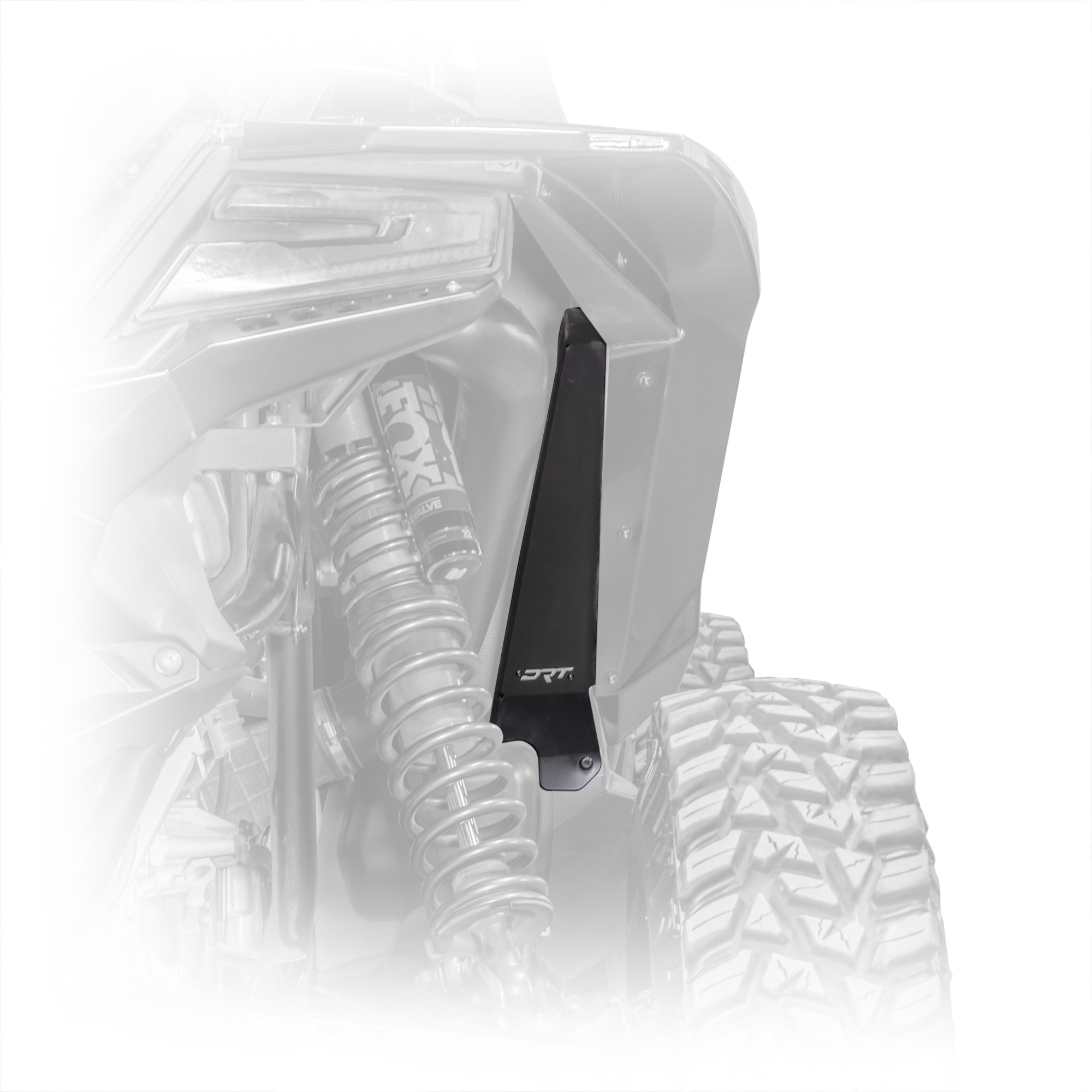DRT RZR Pro R Aluminum Rear Inner Fender Guards